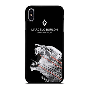 MARCELO BURLON TIGER LOGO iPhone XS Max Case Cover MARCELO BURLON TIGER LOGO iPhone XS Max Case Cover