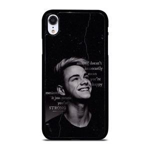 CORBYN BESSON WHY DON'T WE QUOTES iPhone XR Case Cover