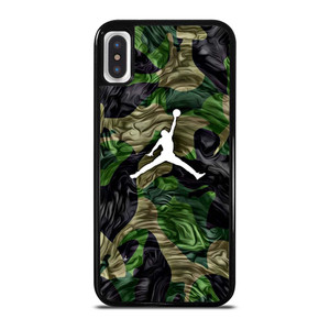 AIR JORDAN LOGO CAMO iPhone X / XS Case Cover AIR JORDAN LOGO CAMO iPhone X / XS Case Cover