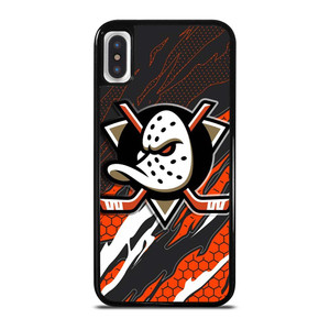 ANAHEIM DUCKS HOCKEY CLUB LOGO iPhone X / XS Case Cover