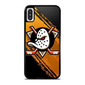 ANAHEIM DUCKS HOCKEY TEAM LOGO iPhone X / XS Case Cover