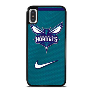 CHARLOTTE HORNETS LOGO NIKE iPhone X / XS Case Cover CHARLOTTE HORNETS LOGO NIKE iPhone X / XS Case Cover