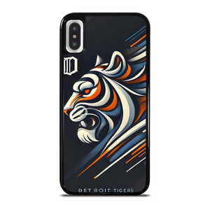 DETROIT TIGERS LOGO ART iPhone X / XS Case Cover
