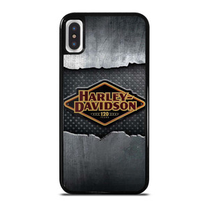 HARLEY DAVIDSON LOGO 120 YEARS iPhone X / XS Case Cover HARLEY DAVIDSON LOGO 120 YEARS iPhone X / XS Case Cover