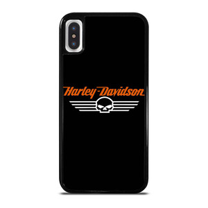 HARLEY DAVIDSON LOGO SKULL iPhone X / XS Case Cover