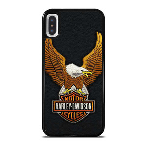 HARLEY DAVIDSON MOTORCYCLE BADGE LOGO iPhone X / XS Case Cover