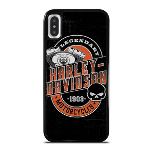 HARLEY DAVIDSON MOTORCYCLE LEGENDARY iPhone X / XS Case Cover HARLEY DAVIDSON MOTORCYCLE LEGENDARY iPhone X / XS Case Cover
