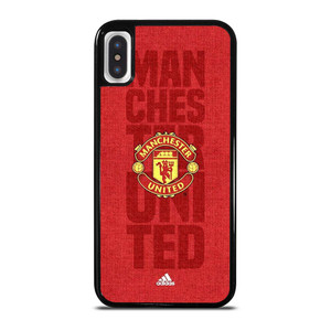 MANCHESTER UNITED FC LOGO ADIDAS iPhone X / XS Case Cover