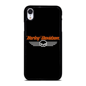 HARLEY DAVIDSON LOGO SKULL iPhone XR Case Cover