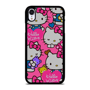 HELLO KITTY CAT PINK iPhone XR Case Cover HELLO KITTY CAT PINK iPhone XR Case Cover