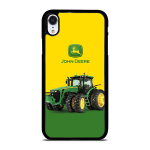 JOHN DEERE WITH TRACTOR iPhone XR Case Cover JOHN DEERE WITH TRACTOR iPhone XR Case Cover