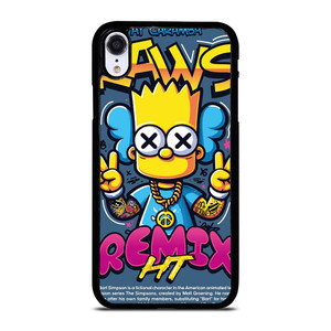 KAWS X BART SIMPSONS iPhone XR Case Cover