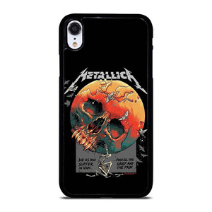 METALLICA BAND ICON SKULL iPhone XR Case Cover