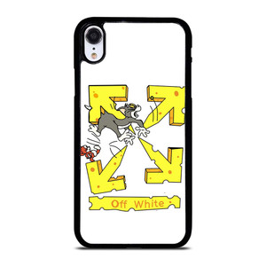OFF WHITE TOM AND JERRY iPhone XR Case Cover OFF WHITE TOM AND JERRY iPhone XR Case Cover