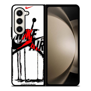 AIR JORDAN NIKE LOGO MELTING Samsung Galaxy Z Fold 5 Case Cover