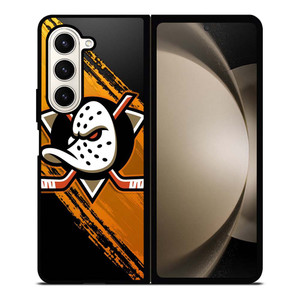 ANAHEIM DUCKS HOCKEY TEAM LOGO Samsung Galaxy Z Fold 5 Case Cover