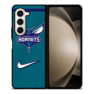 CHARLOTTE HORNETS LOGO NIKE Samsung Galaxy Z Fold 5 Case Cover CHARLOTTE HORNETS LOGO NIKE Samsung Galaxy Z Fold 5 Case Cover