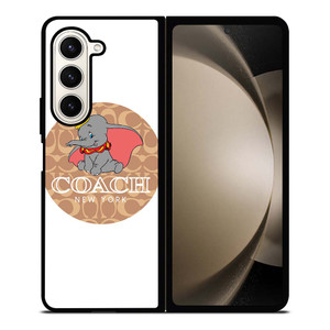COACH NEW YORK DUMBO DISNEY Samsung Galaxy Z Fold 5 Case Cover COACH NEW YORK DUMBO DISNEY Samsung Galaxy Z Fold 5 Case Cover