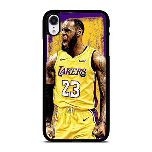 LEBRON JAMES LA LAKERS ART iPhone XR Case Cover