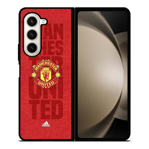 MANCHESTER UNITED FC LOGO ADIDAS Samsung Galaxy Z Fold 5 Case Cover MANCHESTER UNITED FC LOGO ADIDAS Samsung Galaxy Z Fold 5 Case Cover