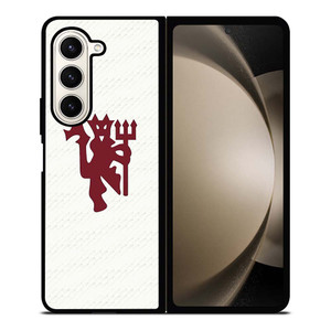 MANCHESTER UNITED RED DEVILS ICON Samsung Galaxy Z Fold 5 Case Cover MANCHESTER UNITED RED DEVILS ICON Samsung Galaxy Z Fold 5 Case Cover