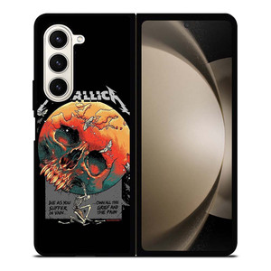 METALLICA BAND ICON SKULL Samsung Galaxy Z Fold 5 Case Cover METALLICA BAND ICON SKULL Samsung Galaxy Z Fold 5 Case Cover