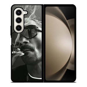SNOOP DOGG RAPPER SMOKING Samsung Galaxy Z Fold 5 Case Cover