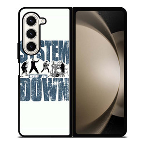 SYSTEM OF A DOWN BAND Samsung Galaxy Z Fold 5 Case Cover