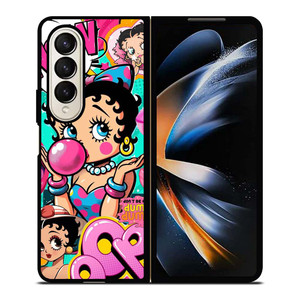 BETTY BOOP DUM DUM Samsung Galaxy Z Fold 4 Case Cover