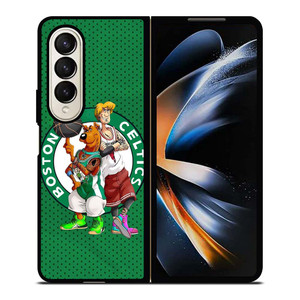 BOSTON CELTICS LOGO SCOOBY DOO Samsung Galaxy Z Fold 4 Case Cover BOSTON CELTICS LOGO SCOOBY DOO Samsung Galaxy Z Fold 4 Case Cover