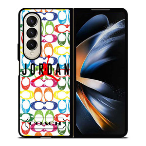 COACH NEW YORK AIR JORDAN COLORFUL Samsung Galaxy Z Fold 4 Case Cover COACH NEW YORK AIR JORDAN COLORFUL Samsung Galaxy Z Fold 4 Case Cover