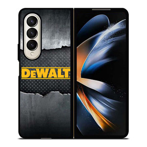DEWALT TOOLS METAL LOGO Samsung Galaxy Z Fold 4 Case Cover