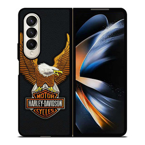 HARLEY DAVIDSON MOTORCYCLE BADGE LOGO Samsung Galaxy Z Fold 4 Case Cover HARLEY DAVIDSON MOTORCYCLE BADGE LOGO Samsung Galaxy Z Fold 4 Case Cover