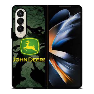 JOHN DEERE TRACTOR LOGO CAMO Samsung Galaxy Z Fold 4 Case Cover JOHN DEERE TRACTOR LOGO CAMO Samsung Galaxy Z Fold 4 Case Cover