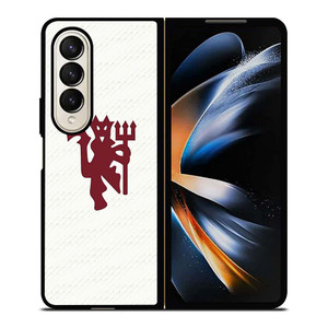 MANCHESTER UNITED RED DEVILS ICON Samsung Galaxy Z Fold 4 Case Cover MANCHESTER UNITED RED DEVILS ICON Samsung Galaxy Z Fold 4 Case Cover