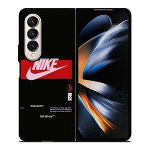 NIKE AIR JORDAN OFF WHITE SNEAKERS Samsung Galaxy Z Fold 4 Case Cover