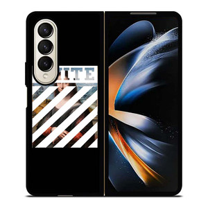 OFF WHITE MONALISA Samsung Galaxy Z Fold 4 Case Cover