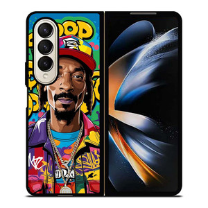 SNOOP DOGG ART RAPPER Samsung Galaxy Z Fold 4 Case Cover
