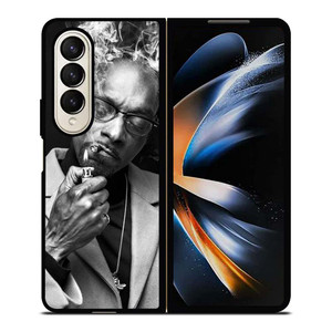 SNOOP DOGG WEED SMOKING Samsung Galaxy Z Fold 4 Case Cover