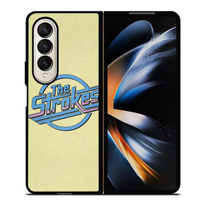 THE STROKES BAND COLORFUL LOGO Samsung Galaxy Z Fold 4 Case Cover