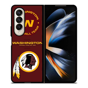 WASHINGTON REDSKINS LOGO FOOTBALL TEAM Samsung Galaxy Z Fold 4 Case Cover