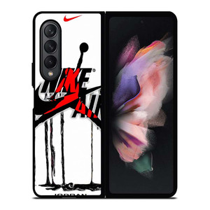 AIR JORDAN NIKE LOGO MELTING Samsung Galaxy Z Fold 3 Case Cover