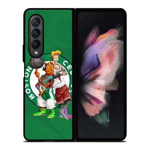 BOSTON CELTICS LOGO SCOOBY DOO Samsung Galaxy Z Fold 3 Case Cover