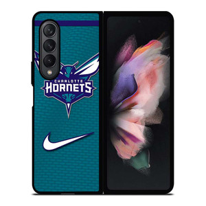 CHARLOTTE HORNETS LOGO NIKE Samsung Galaxy Z Fold 3 Case Cover CHARLOTTE HORNETS LOGO NIKE Samsung Galaxy Z Fold 3 Case Cover