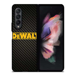 DEWALT TOOLS LOGO CARBON Samsung Galaxy Z Fold 3 Case Cover