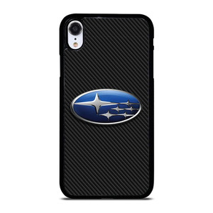 SUBARU CARBON LOGO iPhone XR Case Cover