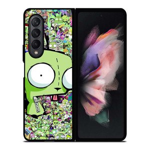 INVADER ZIM CARTOON COLLAGE Samsung Galaxy Z Fold 3 Case Cover