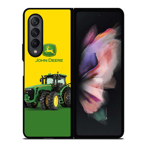 JOHN DEERE WITH TRACTOR Samsung Galaxy Z Fold 3 Case Cover