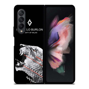 MARCELO BURLON TIGER LOGO Samsung Galaxy Z Fold 3 Case Cover MARCELO BURLON TIGER LOGO Samsung Galaxy Z Fold 3 Case Cover