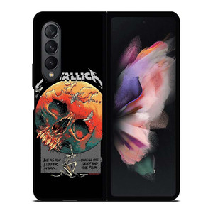 METALLICA BAND ICON SKULL Samsung Galaxy Z Fold 3 Case Cover METALLICA BAND ICON SKULL Samsung Galaxy Z Fold 3 Case Cover
